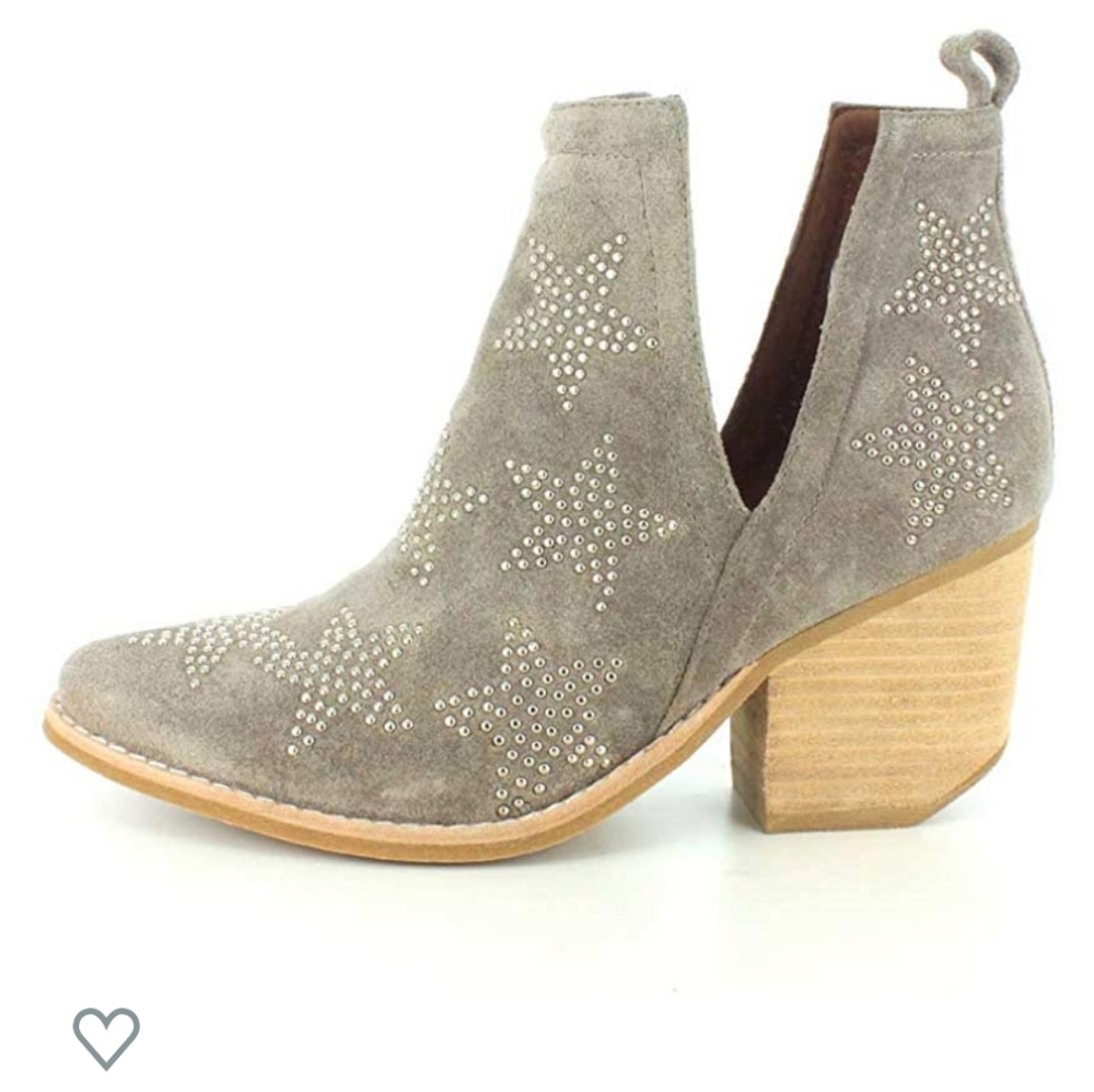 Jeffrey Campbell Aesterial Star Bootie Taupe 8